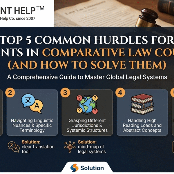 Top 5 Common Hurdles for US Students in Comparative Law Courses (And How to Solve Them)