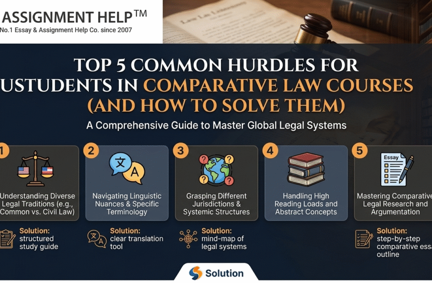 Top 5 Common Hurdles for US Students in Comparative Law Courses (And How to Solve Them)
