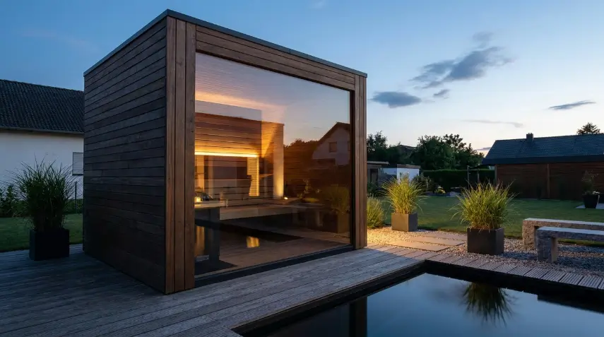 Running a Cube Sauna in a Cold Winter Climate: What It Costs Beginners